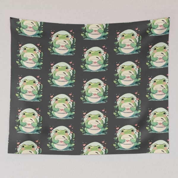 Item preview, Frog with love letter designed and sold by MendaciousMina.