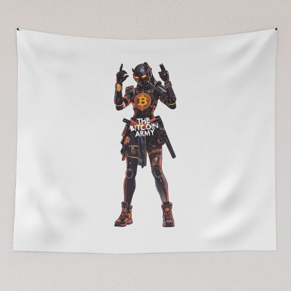 Item preview, The Bitcoin Army - Cyberninja 4 designed and sold by BitcoinBazooka.