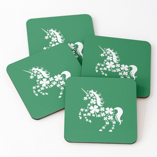 Item preview, Clover Unicorn Silhouette designed and sold by jkrphoto.