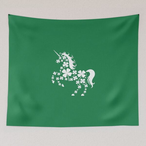 Item preview, Clover Unicorn Silhouette designed and sold by jkrphoto.