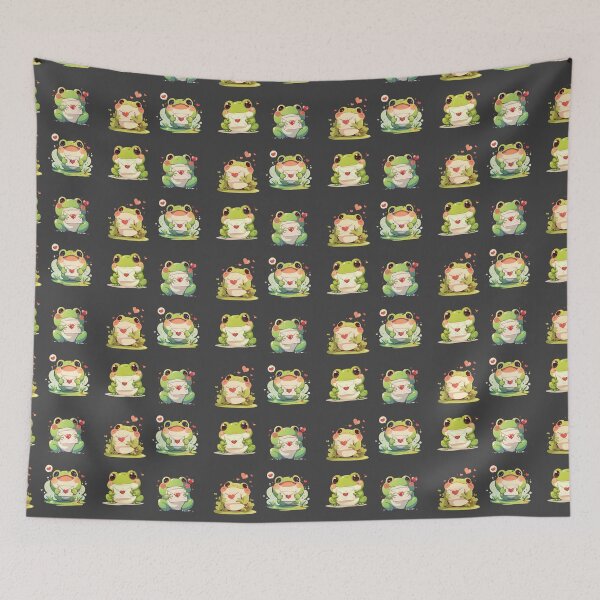 Item preview, Mini Frogs with love letters sticker pack designed and sold by MendaciousMina.