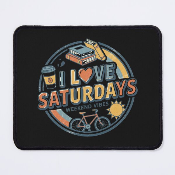 Item preview, i love Saturdays t- shirt designed and sold by Shirtmart1.
