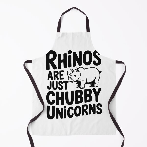 Item preview, Rhinos Are Just Chubby Unicorns designed and sold by Frank Ring.