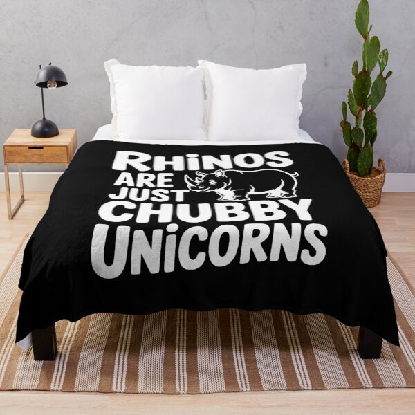 Item preview, Rhinos Are Just Chubby Unicorns designed and sold by Frank Ring.