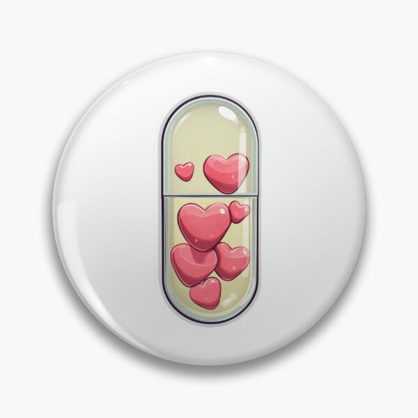 Item preview, Heart pill designed and sold by MendaciousMina.