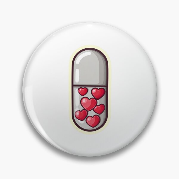 Item preview, Heart pill designed and sold by MendaciousMina.