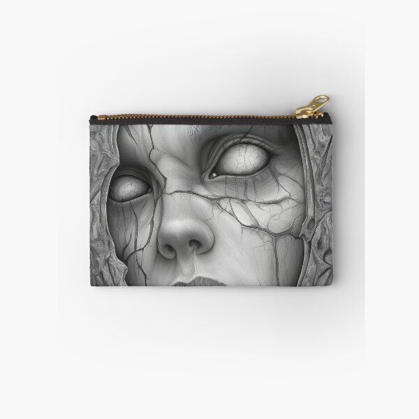 Item preview, Surreal Cracked Horror Face  designed and sold by Shoot-The-Moon.