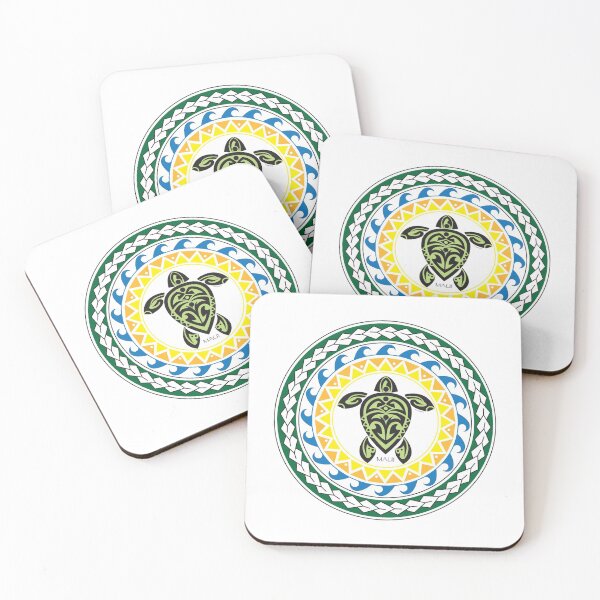 Item preview, Tribal Turtle Tattoo Mandala Maui designed and sold by srwdesign.