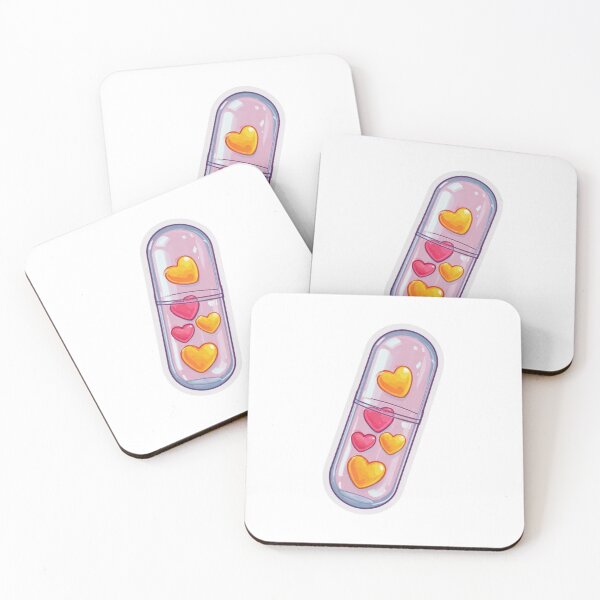 Item preview, Heart pill designed and sold by MendaciousMina.