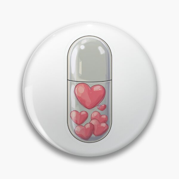 Item preview, Heart pill designed and sold by MendaciousMina.
