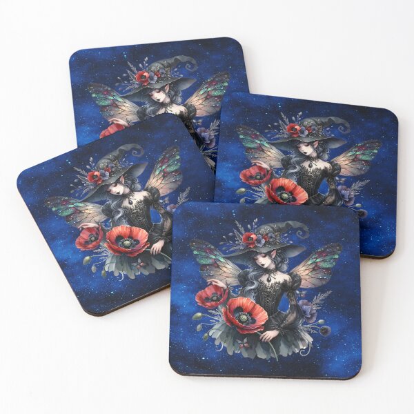 Artikelvorschau, Gothic Enchanted Fairy — Poppy Bloom & Celestial Magic entworfen und verkauft von MysticOzzy.