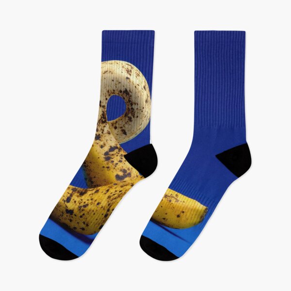 Item preview, Banana shape on blue designed and sold by anytka.