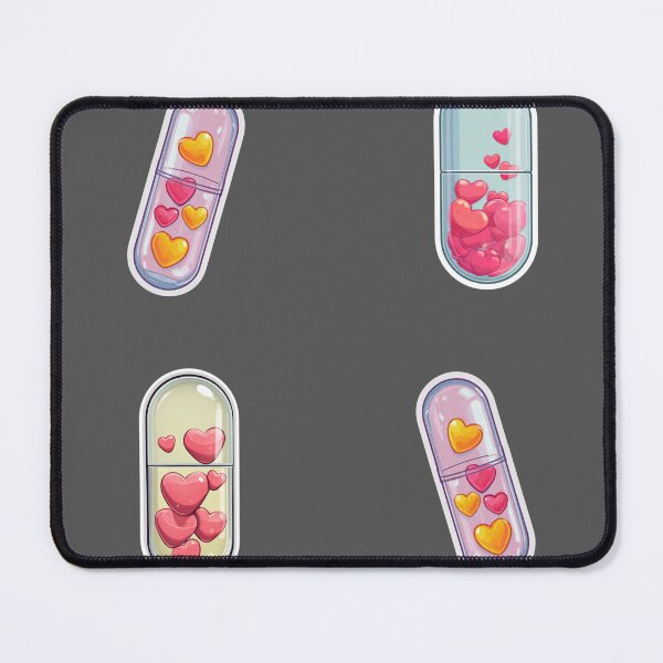 Item preview, Mini Heart pills sticker pack designed and sold by MendaciousMina.