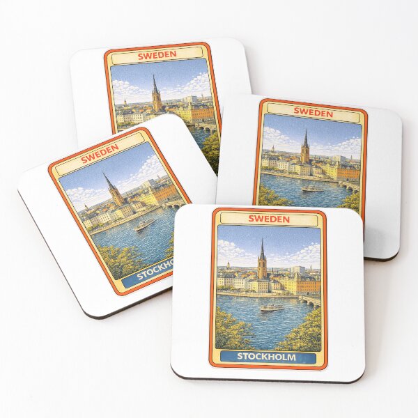 Item preview, Luxembourg City Vintage Travel Poster Card – Old Town, Skyline, Alzette River designed and sold by CLOUTKULT.