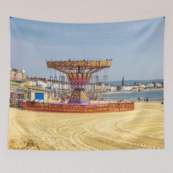 Item preview, Vintage Carousel on Weymouth Beach designed and sold by Paul Thompson Photography.