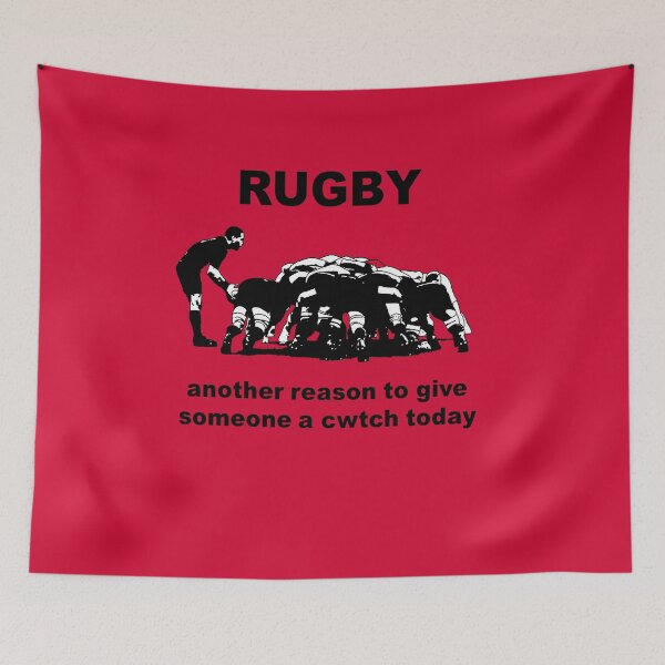Item preview, Rugby Another Reason To Give Someone A Cwtch Today designed and sold by taiche.