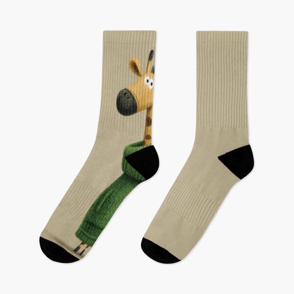 Item preview, Giraffe in green sweater designed and sold by anytka.