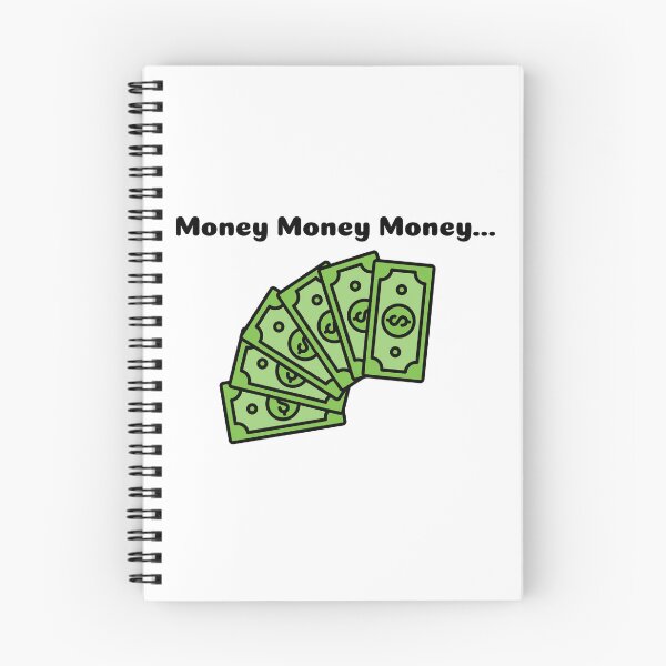Item preview, Camiseta clásica: Dinero, dinero, dinero... designed and sold by ModernQuote.