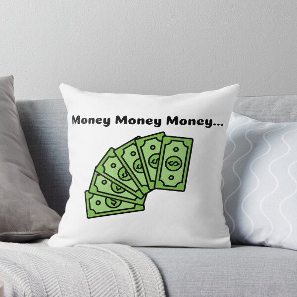 Artikelvorschau, Klassisches T-Shirt: Geld, Geld, Geld... entworfen und verkauft von ModernQuote.