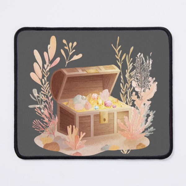 Item preview, Treasure chest full of crystals designed and sold by MendaciousMina.
