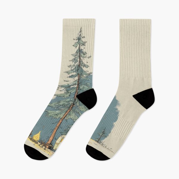 Item preview, Camping near tall trees at night designed and sold by anytka.