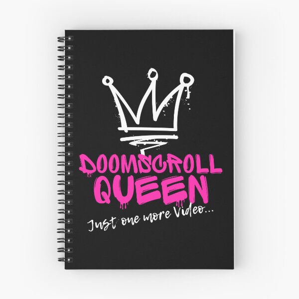 Item preview, Doomscroll Queen | Hot Pink Graffiti & Social Media Addiction designed and sold by JB-designstudio.