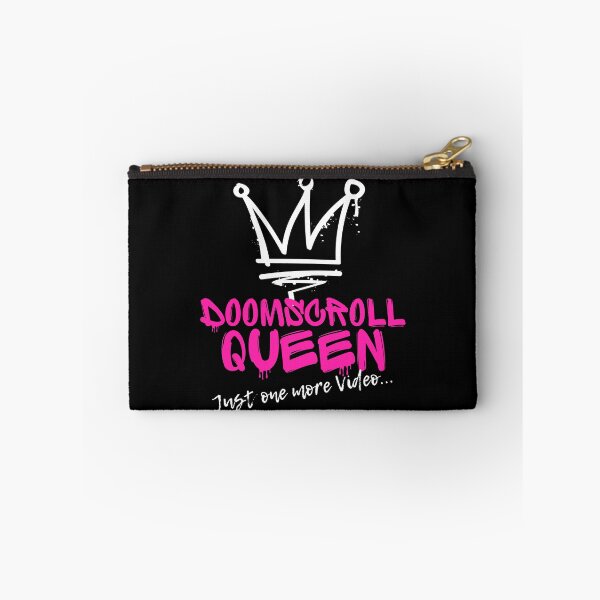 Item preview, Doomscroll Queen | Hot Pink Graffiti & Social Media Addiction designed and sold by JB-designstudio.