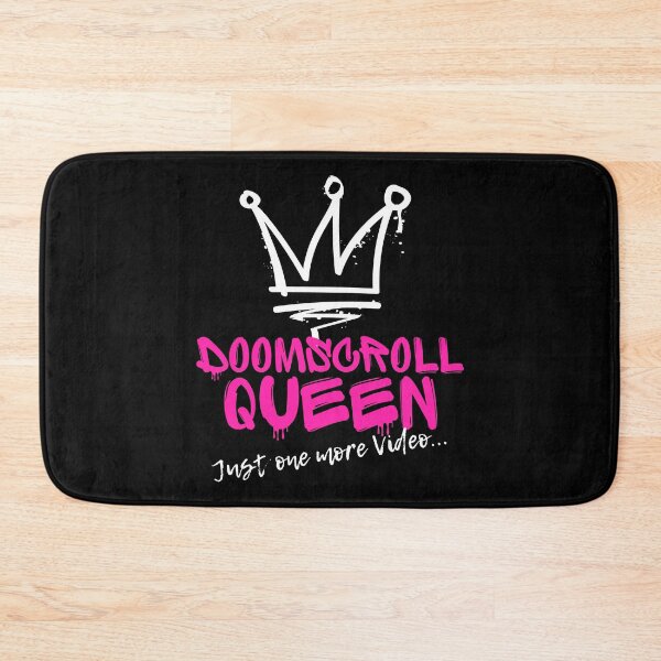 Item preview, Doomscroll Queen | Hot Pink Graffiti & Social Media Addiction designed and sold by JB-designstudio.