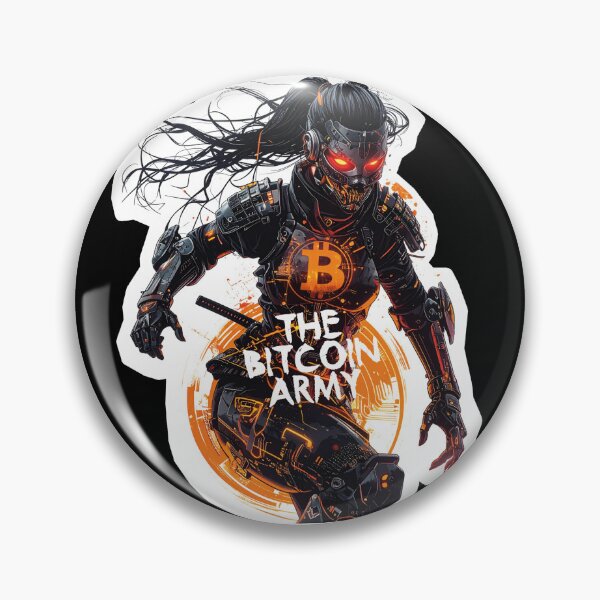 Item preview, The Bitcoin Army - Cyberninja 5 designed and sold by BitcoinBazooka.