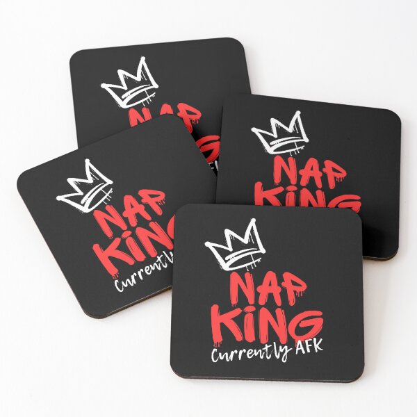 Item preview, Nap King Currently AFK | Red Graffiti Gamer Streetwear designed and sold by JB-designstudio.