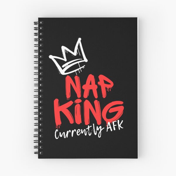 Item preview, Nap King Currently AFK | Red Graffiti Gamer Streetwear designed and sold by JB-designstudio.