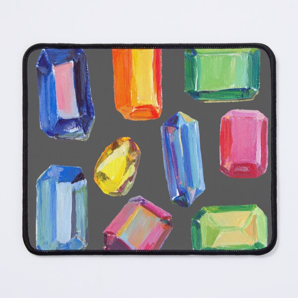Item preview, Oil pastel gems designed and sold by MendaciousMina.