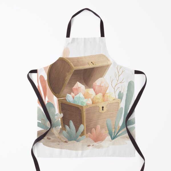 Item preview, Treasure chest full of crystals designed and sold by MendaciousMina.