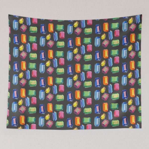 Item preview, Oil pastel gems designed and sold by MendaciousMina.