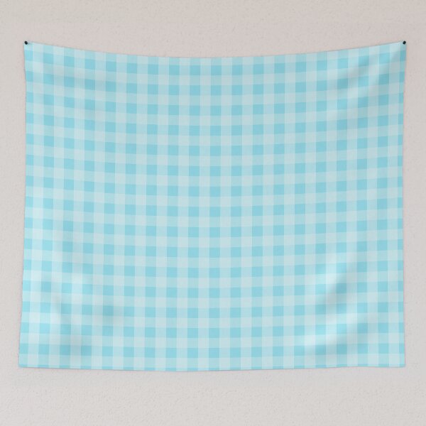 Item preview, Light pastel blue plaid seamless tartan pattern. designed and sold by Nengsang.