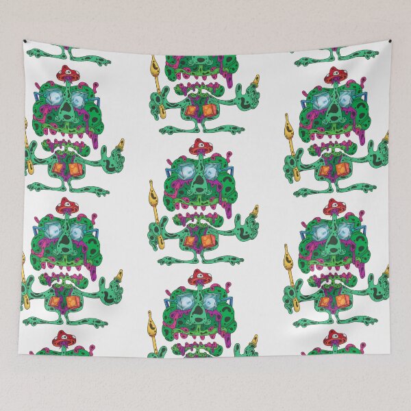Item preview, Creature #40 - Green Mushroom Alien designed and sold by liquid-print.