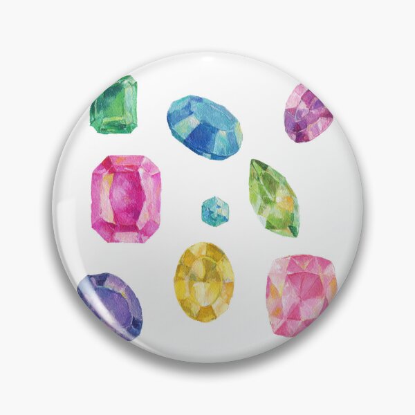 Item preview, Oil pastel gems designed and sold by MendaciousMina.