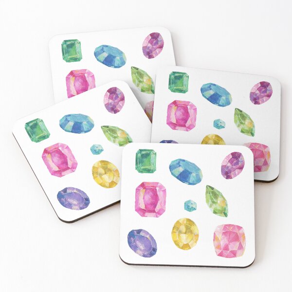 Item preview, Oil pastel gems designed and sold by MendaciousMina.