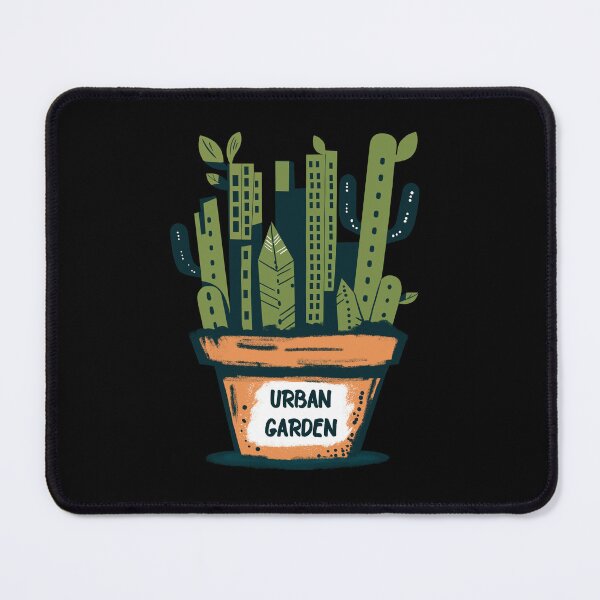Item preview, Urban Garden – Green Skyscraper City Illustration designed and sold by FMproject.