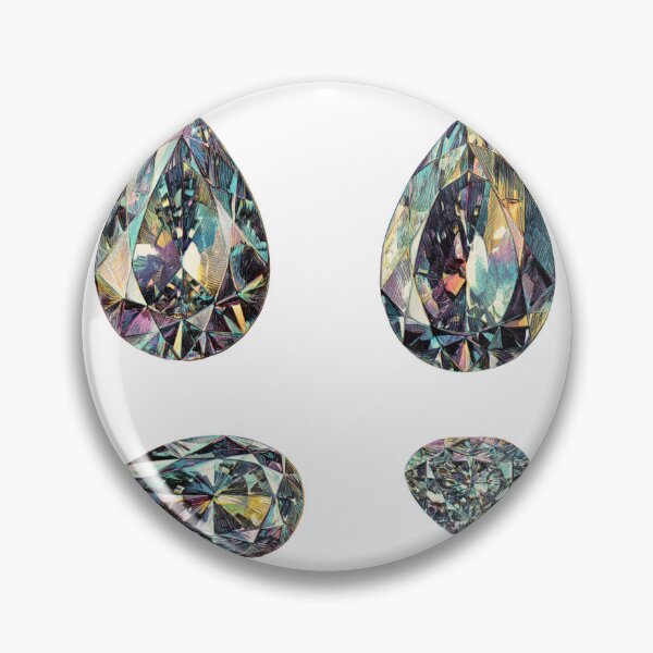 Item preview, Illustrated vintage gemstones sticker pack designed and sold by MendaciousMina.