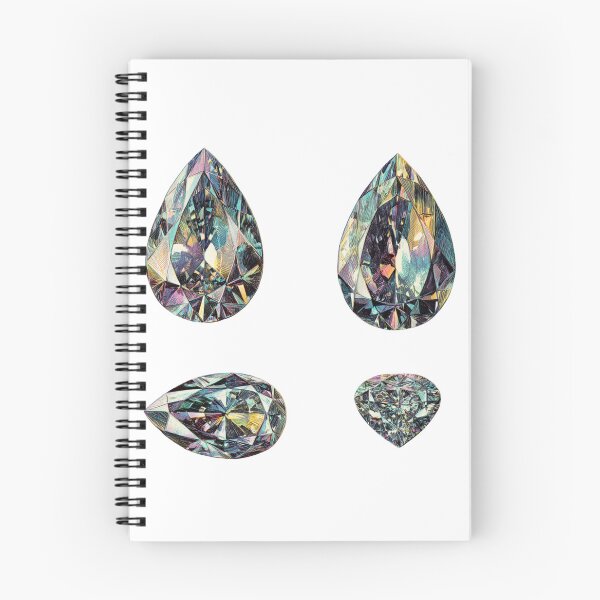 Item preview, Illustrated vintage gemstones sticker pack designed and sold by MendaciousMina.