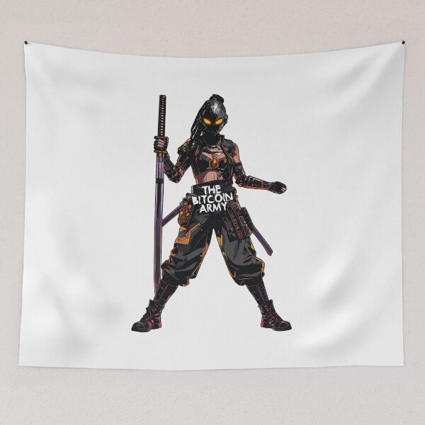 Item preview, The Bitcoin Army - Cyberninja 2 designed and sold by BitcoinBazooka.