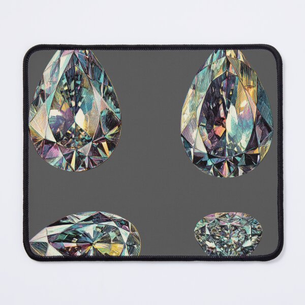 Item preview, Illustrated vintage gemstones sticker pack designed and sold by MendaciousMina.
