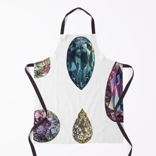 Item preview, Illustrated vintage gemstones sticker pack designed and sold by MendaciousMina.