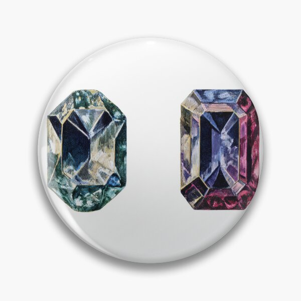 Item preview, Illustrated vintage gemstones sticker pack designed and sold by MendaciousMina.