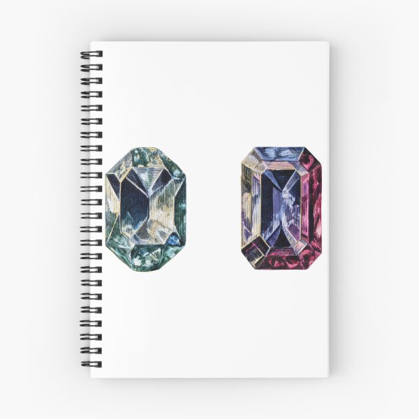 Item preview, Illustrated vintage gemstones sticker pack designed and sold by MendaciousMina.