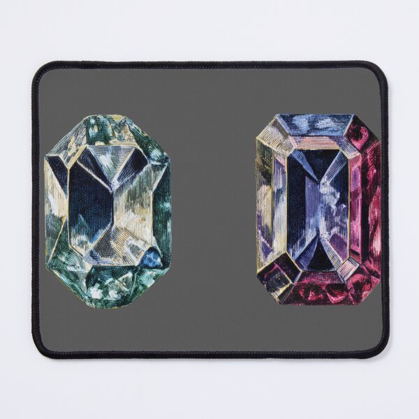 Item preview, Illustrated vintage gemstones sticker pack designed and sold by MendaciousMina.