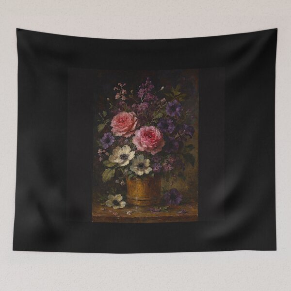 Item preview, Elegant Floral Still Life Painting – Timeless Home Décor designed and sold by Helios Be. Lavsh.