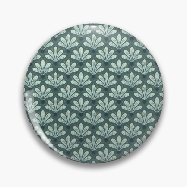 Item preview, Plume Pattern - Teal designed and sold by BlackbirdCC.