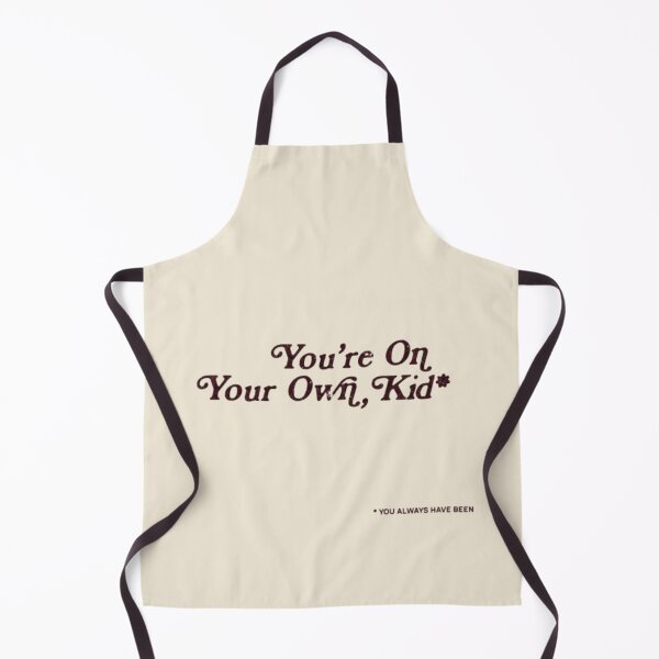 Item preview, You’re On Your Own, Kid Aesthetic Typography Print | Inspirational Song Lyric Wall Art, Indie Pop | taylor swift designed and sold by lilacWhim.